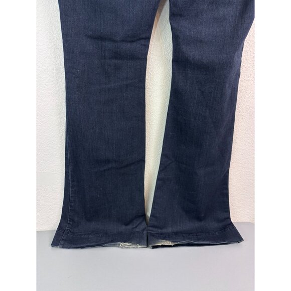 Judy Blue women's 2XL dark wash high rise flare stretch denim jeans - Picture 5 of 8